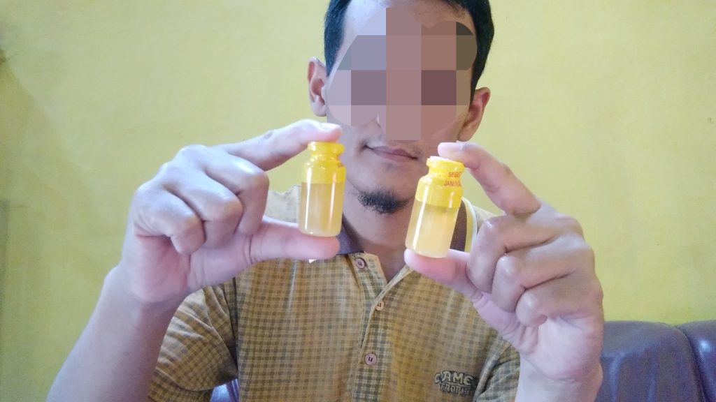 minyak bulus dijemur asli